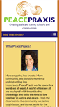 Mobile Screenshot of peacepraxis.com